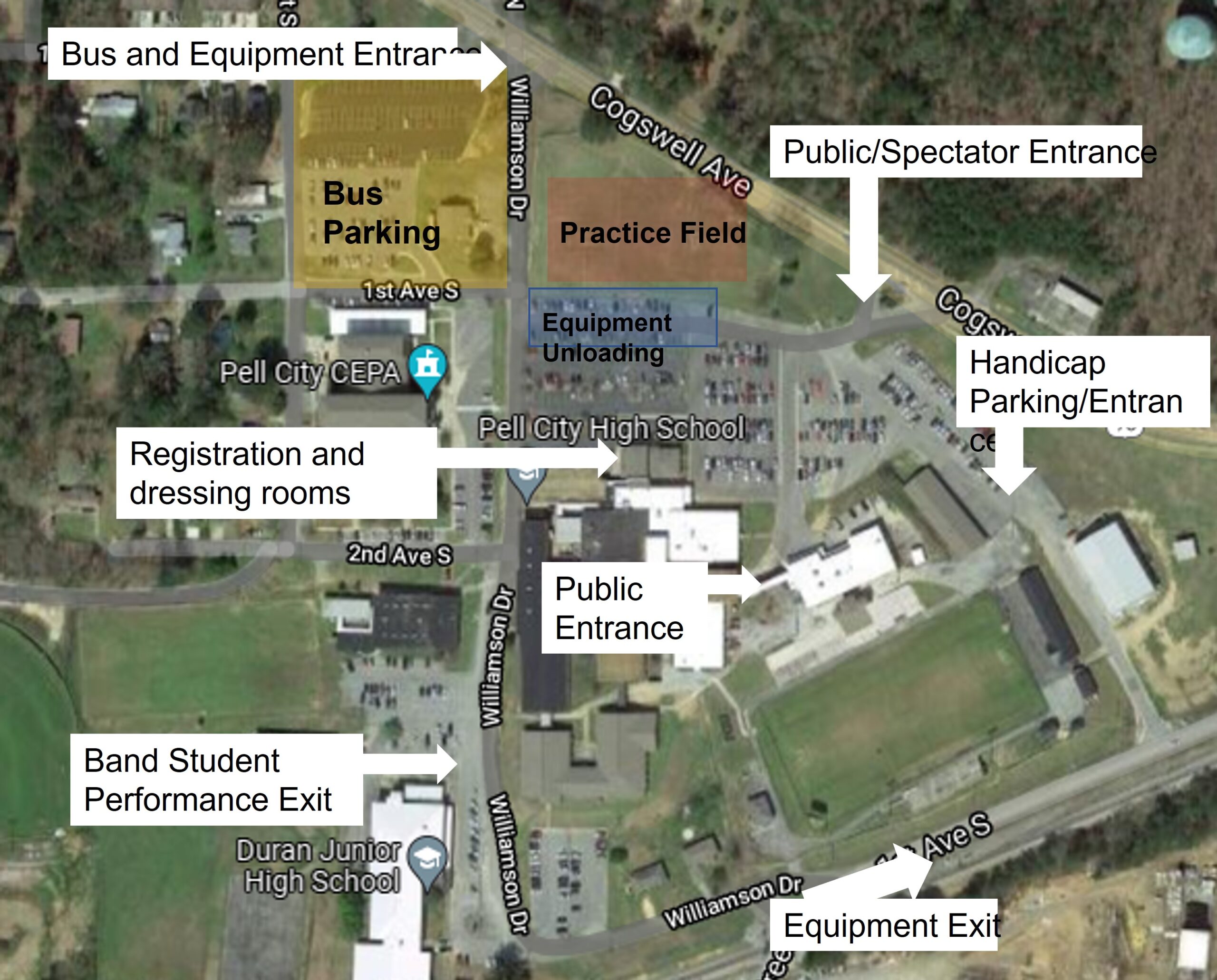 Registration & Director Information Pell City High School Marching